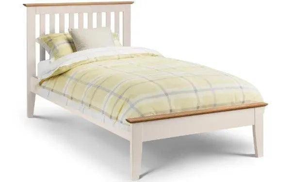 Keswick Ivory Oak Shaker Bed